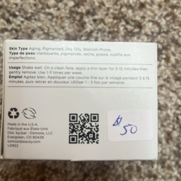 Spring Fresh Enzyme Mask - White - Picture 2 of 4